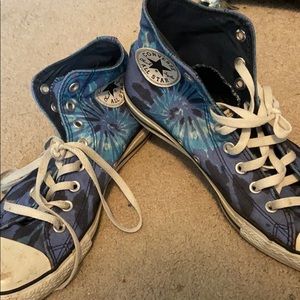 Tie Dye High Top Converse
